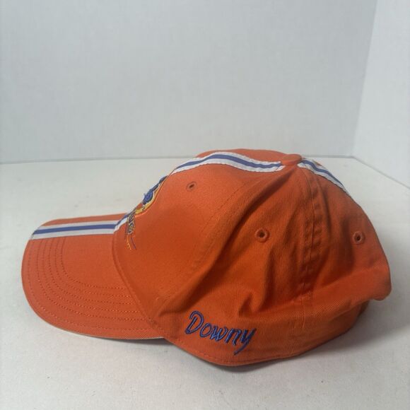 Tide Racing Hat Cap Embroidered Orange Downey Nascar Adult Adj Strapback Vintage - Picture 3 of 9